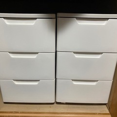 (お取引決まりました)衣装ケース2つ