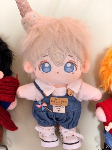 20cm着せ替えぬい】3体セット スケルトン入り おまけ付き (Yume) 苗穂