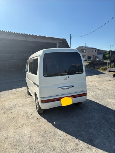 ホンダ バモスホビオ プロ AT 車検R9年3月 2WD パール 平成17年 (田中