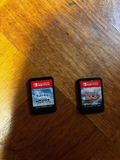 値下げ交渉可】Switch カセット ポケモン (ねねさん) 柴田のポータブル