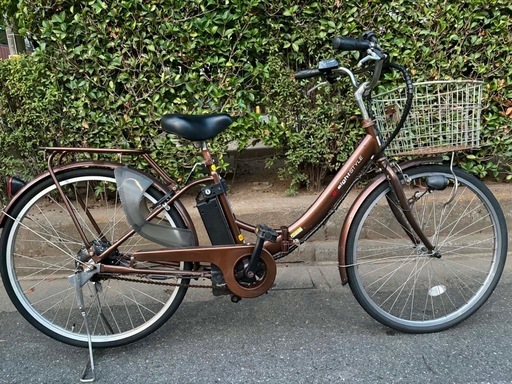 ブリヂストンの電動アシスト自転 (そら) 篠崎の電動アシスト自転車の