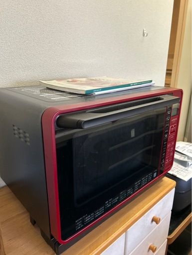 日立 過熱水蒸気オーブンレンジ MRO-S7Z レッド (ねる) 芦屋川の