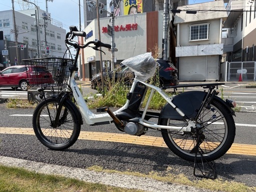 016 中古Panasonic電動アシスト自転車8.9Ah4点灯大阪 (となりの樹