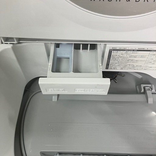 t007 ご自宅まで配送いたします送料設置料込み SHARP洗濯乾燥機6.5kg