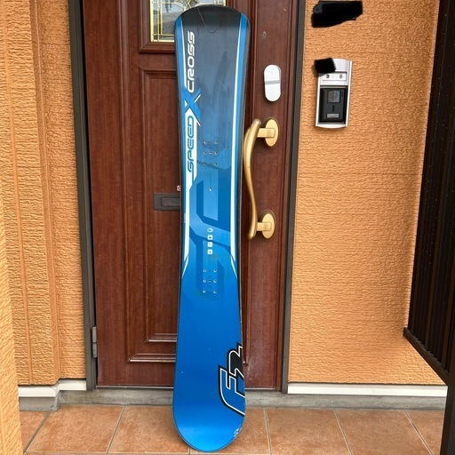 Speed X Cross スノーボード 青 Speed X Cross スノーボード 青 (大前) 林崎松江海岸のスノーボードの