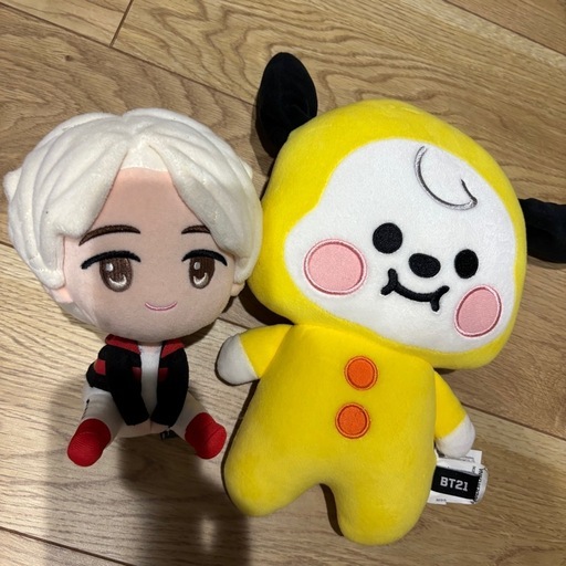 bts ジミンぬいぐるみ (ま) 開発のおもちゃ《ぬいぐるみ》の中古