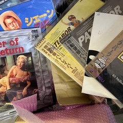 【お取引者様決定】［無料］LD　レーザーディスク 100サイズ✖️5まとめて「全て」引き取っていただける方募集の画像