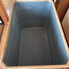 昔ながらのお茶箱の画像