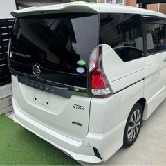 H28年日産 セレナハイウェイスターG アラウンドビュー　ナビETC エマプレの画像