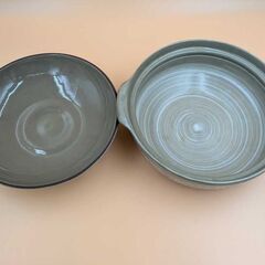 寄せ鍋・おでん・かに鍋に活躍 日本製 3〜4人用 土鍋 元箱付きの画像