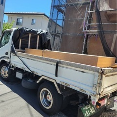 建築資材搬入準中型ドライバー✨15時終わりでプライベート充実◎の画像