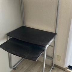 パソコンデスク、キャスター付き
