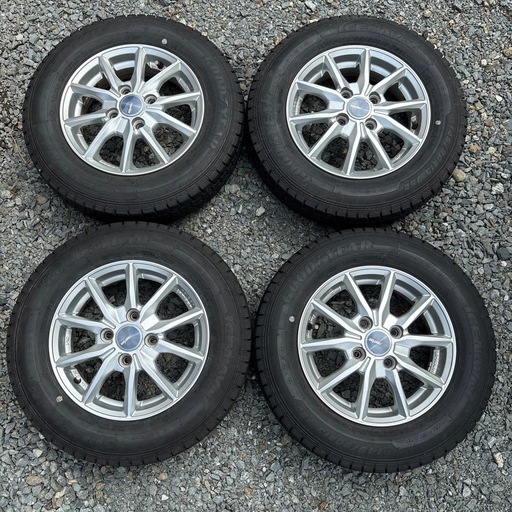 145/80R13 アイスナビ7 スタッドレス4本セット (HIROT) 花巻のタイヤ