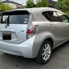 車検長 低走行 アクア Gグレードの画像