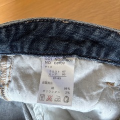 デニムパンツの画像