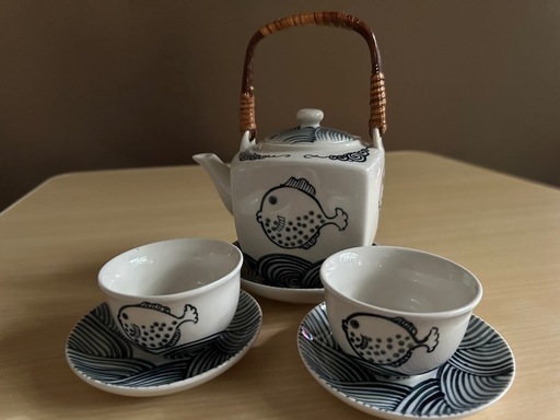 ベトナム茶器セット (みきぽ) 須磨の食器《茶器》の中古あげます・譲り