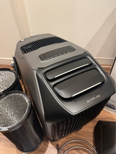 超美品】EcoFlow WAVE 3 本体＋ダクト取り付け窓シート (あこ) 羽前