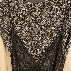 【お話中】花柄チュールワンピースの画像