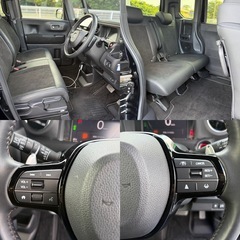 🉐 令和6年★新型Nボックスカスタムターボ★車検9年★両側パワスラ★装備充実★乗って帰れます★禁煙車の画像