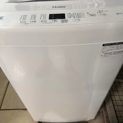 2025年　ハイアール　洗濯機　6kg  ピカピカの画像