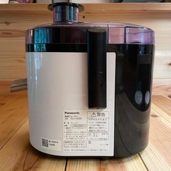 Panasonic 高速ジューサー MJ-H200の画像