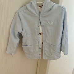 Ralph Lauren リバーシブル パーカー ベア柄の画像