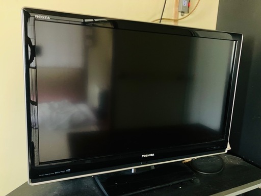 TOSHIBA REGZA 37型 液晶テレビ 37ZV500／リモコン付き (ミント