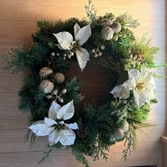 　決まりました　クリスマスリース