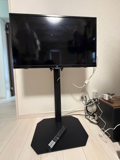 TCL 32S515 リモコン動作不可TVスタンド付き (KSママ) 鹿児島のテレビ