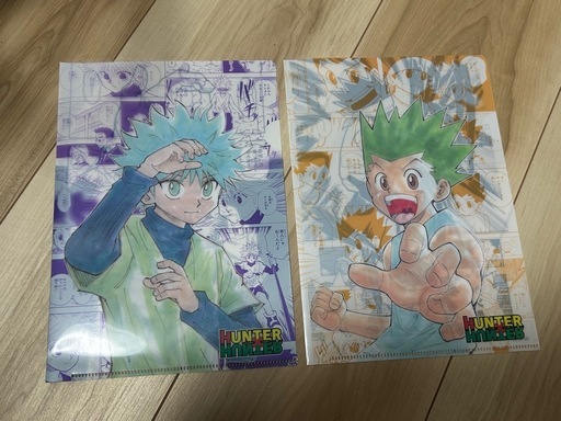 期間限定値下げ！冨樫義博展 HUNTER×HUNTER ゴン キルア A5クリア