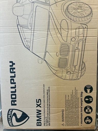 ROLLPLAY  X5 電動乗用玩具 新品、未使用】 ROLLPLAY BMW X5 電動乗用玩具 本体 (Koooou) 新潟の