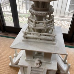 希少品 旧統一教会 統一教会 高麗天然石 多宝塔の画像