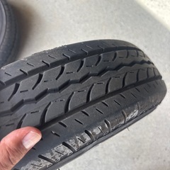 ダイハツ純正 12インチ タイヤホイールセットの画像