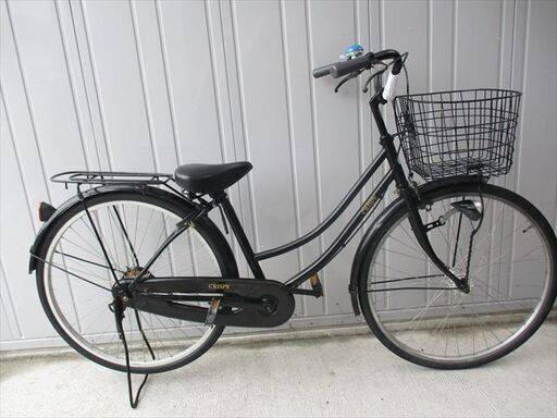 F459☆限定特価☆ 中古自転車 【26インチSOGOママチャリ黒 】 (CYCLE