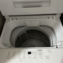 【美品】アイリスオーヤマ　全自動洗濯機7kg 2025年製の画像