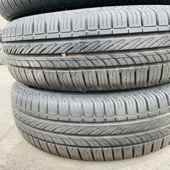 中古タイヤ　155/65-13  ロードストーン　４本　の画像