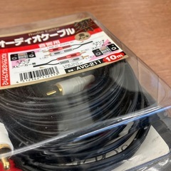 店2609-389 Acro's オーディオケーブル 響 ① RCAプラグ×2:RCAプラグ×2 未開封品の画像