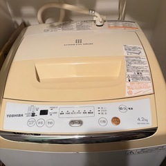 【0円】TOSHIBA 洗濯機の画像