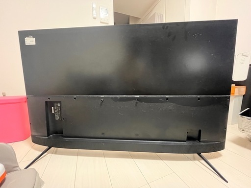 TCL 55インチ液晶テレビ 2019年製 ジャンク品 (猫じゃらし) 新宿御苑前