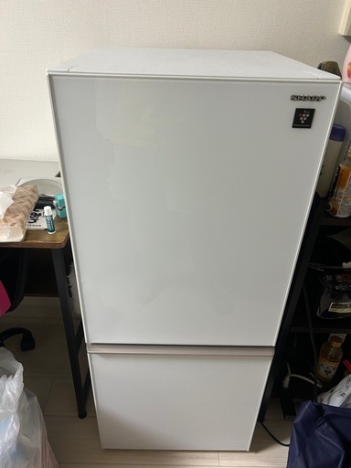 無料】SHARP 137L 冷凍冷蔵庫 SJ-GD14E-W 2019年製 (ttt) 武蔵関の