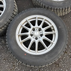 215/60R16 スタッドレス＆アルミホイール4本 GOODYEAR（5穴 PCD114.3