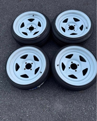 TC01 4本　タイヤ美品 TC01 15インチ 4本 (わはは) 鴨方のタイヤ、ホイールの中古あげます