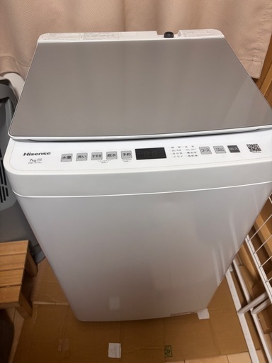 Hisense 全自動洗濯機 HW-G70J 7kg 2026年製 (Gyk) 竹ノ塚の生活家電