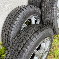 【取引中】N-BOX等 155/65R14 スタッドレス＋アルミホイール 4本セットの画像