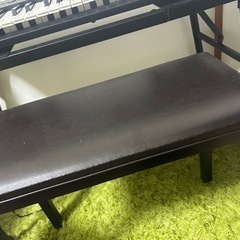 キーボードピアノ、スタンド、ピアノ椅子の画像