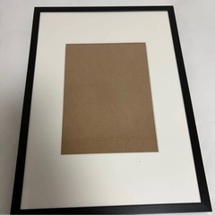 IKEA LOMVIKEN フォトフレーム ブラック 21×30 3個セットの画像