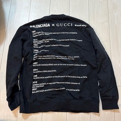 GUCCI、BALENCIAGAトレーナーの画像