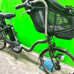 東京23区配達無料🌈新基準　Panasonic ギュットミニ　8.9Ahリチウム 電動自転車中古　NO.1488の画像