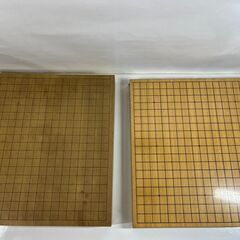 囲碁盤 2個セットの画像