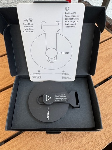 MOMENT コールドシューマウント付属 MagSafe★匿名配送★ 未使用品] Moment コールドシューマウント for MagSafe (るど) 都庁前